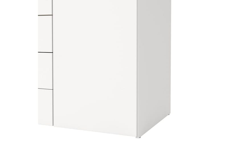 Space Garderob 154x200 cm - Vit - Förvaring - Sko- & klädförvaring - Garderober & garderobssystem