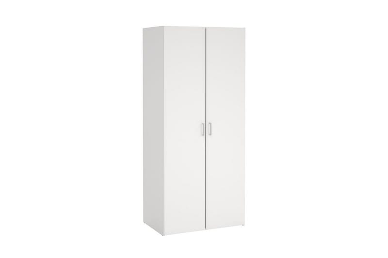 Space Garderob 78x175 cm - Vit - Förvaring - Sko- & klädförvaring - Garderober & garderobssystem