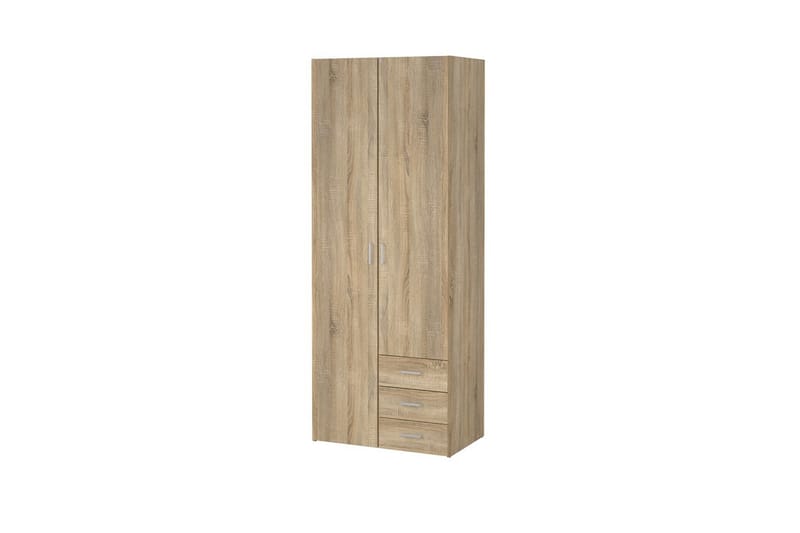 Space Garderob 78x200 cm - Natur - Förvaring - Sko- & klädförvaring - Garderober & garderobssystem
