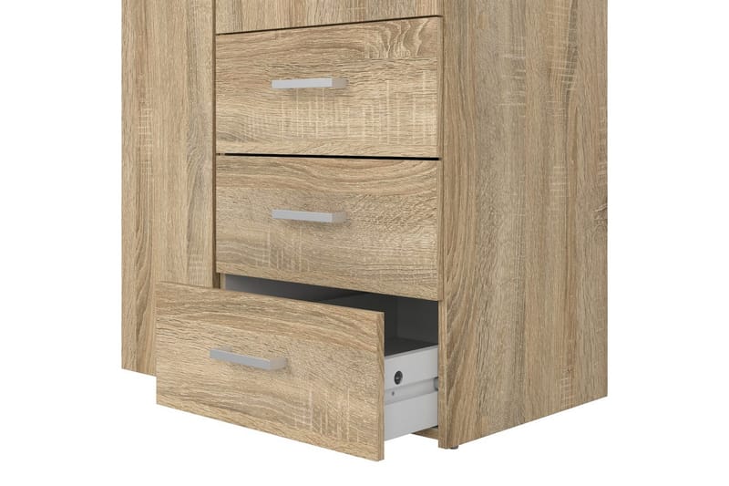 Space Garderob 78x200 cm - Natur - Förvaring - Sko- & klädförvaring - Garderober & garderobssystem