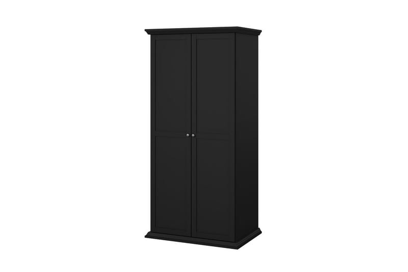 Suneta Garderob 96x200 cm - Svart - Förvaring - Sko- & klädförvaring - Garderober & garderobssystem