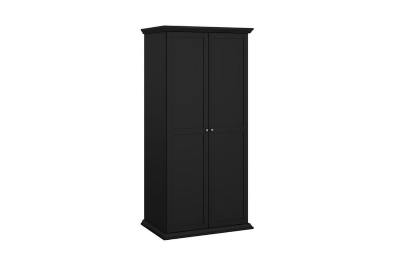 Suneta Garderob 96x200 cm - Svart - Förvaring - Sko- & klädförvaring - Garderober & garderobssystem