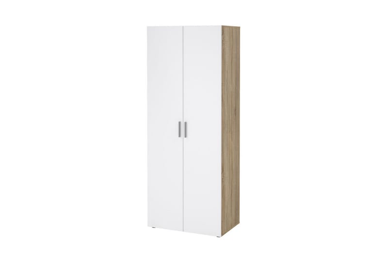 Suntia Garderob 79x201 cm - Vit - Förvaring - Sko- & klädförvaring - Garderober & garderobssystem