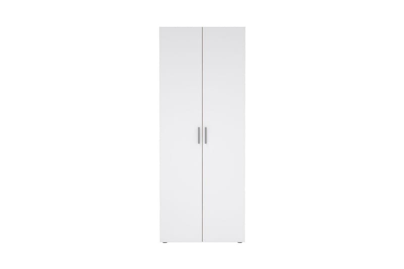 Suntia Garderob 79x201 cm - Vit - Förvaring - Sko- & klädförvaring - Garderober & garderobssystem