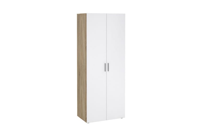 Suntia Garderob 79x201 cm - Vit - Förvaring - Sko- & klädförvaring - Garderober & garderobssystem