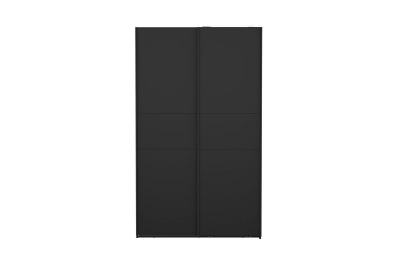 Takeru Garderob 119x200 cm - Svart - Förvaring - Sko- & klädförvaring - Garderober & garderobssystem