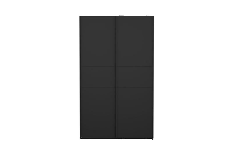 Takeru Garderob 119x200 cm - Svart - Förvaring - Sko- & klädförvaring - Garderober & garderobssystem