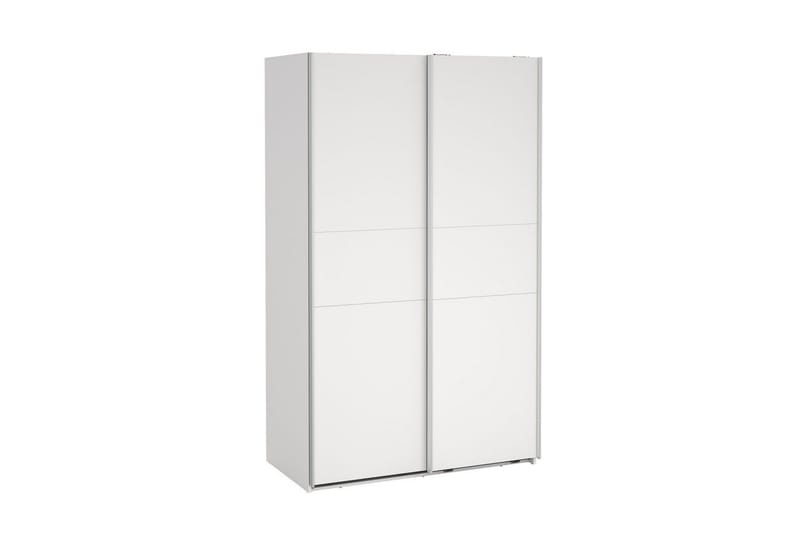 Takeru Garderob 119x200 cm - Vit - Förvaring - Sko- & klädförvaring - Garderober & garderobssystem