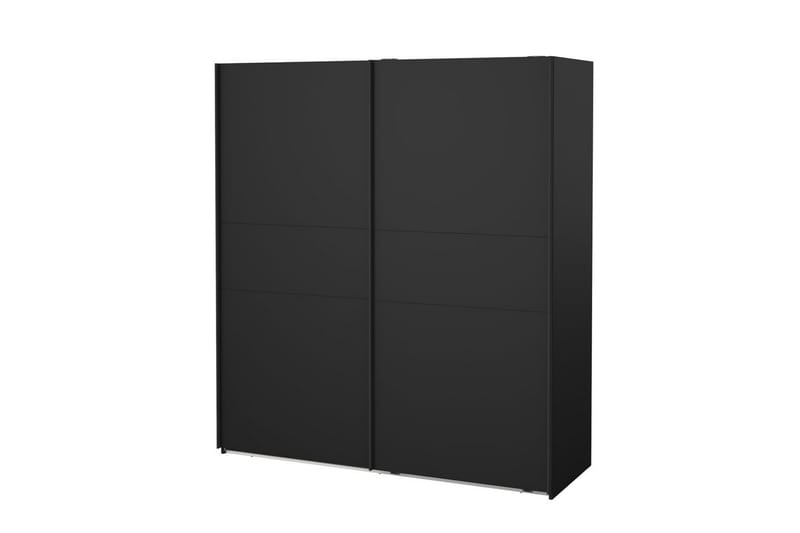 Takeru Garderob 179x200 cm, Svart