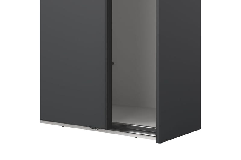 Takeru Garderob 244x221 cm - Grå - Förvaring - Sko- & klädförvaring - Garderober & garderobssystem