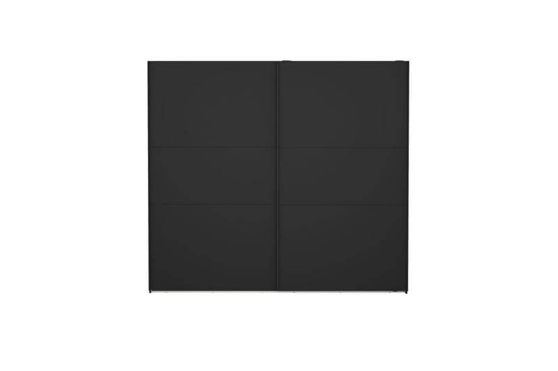Takeru Garderob 244x221 cm - Svart - Förvaring - Sko- & klädförvaring - Garderober & garderobssystem