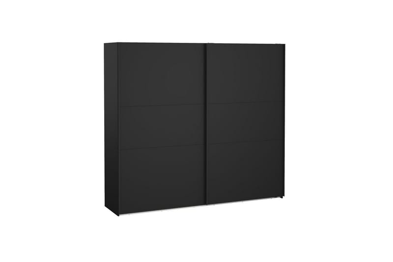 Takeru Garderob 244x221 cm - Svart - Förvaring - Sko- & klädförvaring - Garderober & garderobssystem