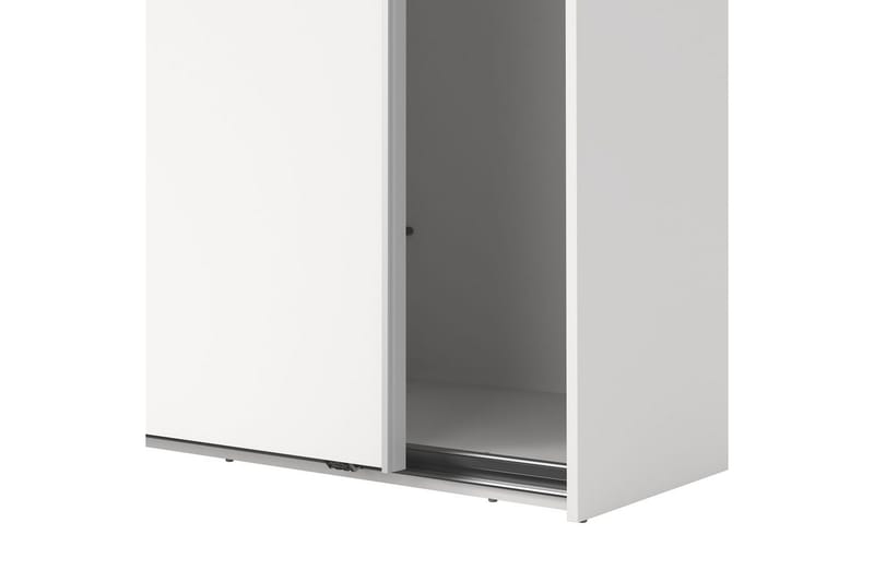 Takeru Garderob 244x221 cm - Vit - Förvaring - Sko- & klädförvaring - Garderober & garderobssystem