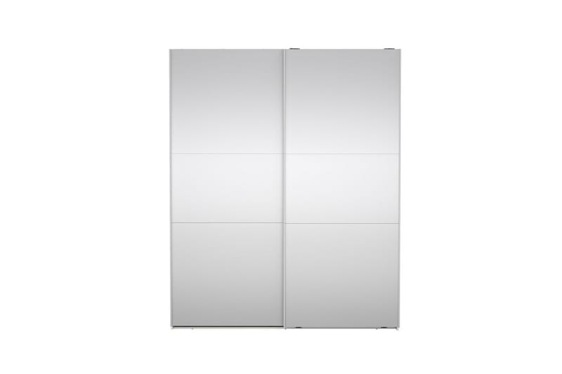 Takeru Garderob med Spegel 179x220 cm - Vit - Förvaring - Sko- & klädförvaring - Garderober & garderobssystem