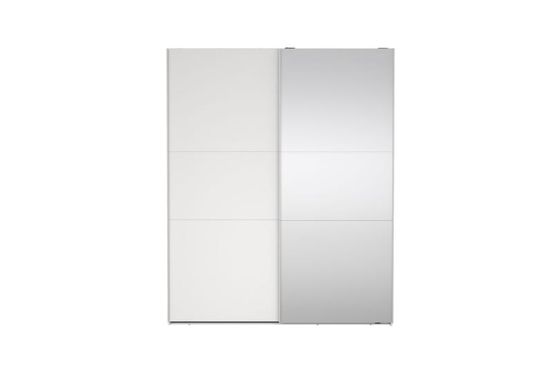Takeru Garderob med Spegel 179x221 cm - Vit - Förvaring - Sko- & klädförvaring - Garderober & garderobssystem