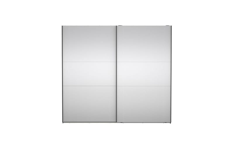 Takeru Garderob med Spegel 244x220 cm - Svart - Förvaring - Sko- & klädförvaring - Garderober & garderobssystem