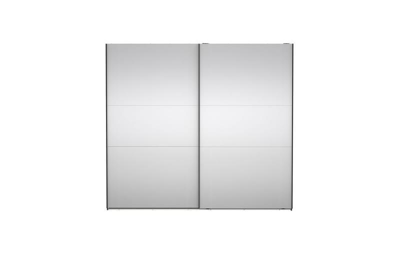 Takeru Garderob med Spegel 244x220 cm - Svart - Förvaring - Sko- & klädförvaring - Garderober & garderobssystem