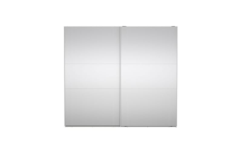 Takeru Garderob med Spegel 244x220 cm - Vit - Förvaring - Sko- & klädförvaring - Garderober & garderobssystem