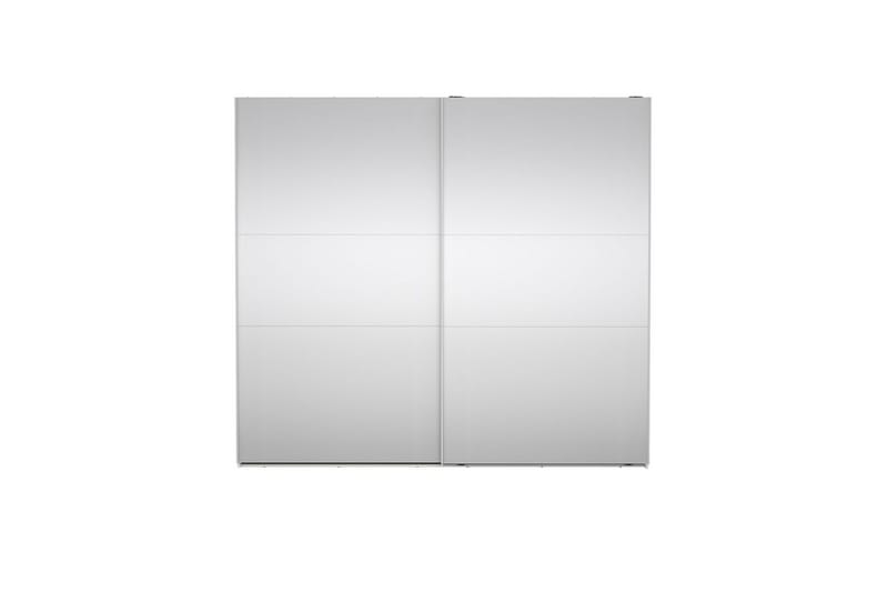 Takeru Garderob med Spegel 244x220 cm - Vit - Förvaring - Sko- & klädförvaring - Garderober & garderobssystem