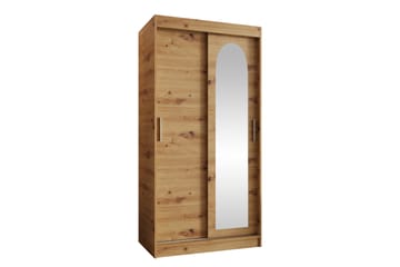 Tallmo Garderob m. Spegel 100x200 cm