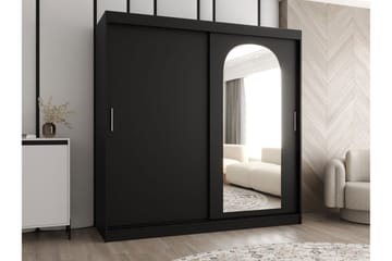 Tallmo Garderob m. Spegel 200x200 cm - Brun/Beige - Förvaring - Sko- & klädförvaring - Garderober & garderobssystem