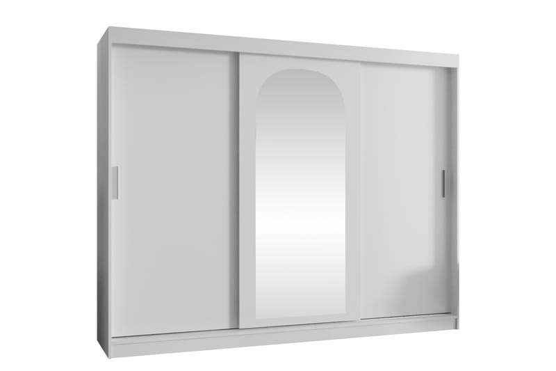 Tallmo Garderob m. Spegel 250x200 cm - Förvaring - Sko- & klädförvaring - Garderober & garderobssystem