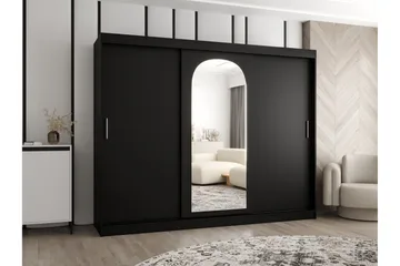 Tallmo Garderob m. Spegel 250x200 cm - Förvaring - Sko- & klädförvaring - Garderober & garderobssystem