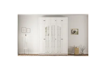 Talren Garderob 175x240 cm - Matt Vit - Förvaring - Skåp - Garderobsskåp