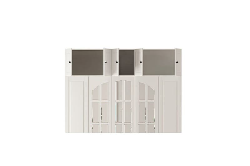 Talren Garderob 175x240 cm - Matt Vit - Förvaring - Skåp - Garderobsskåp