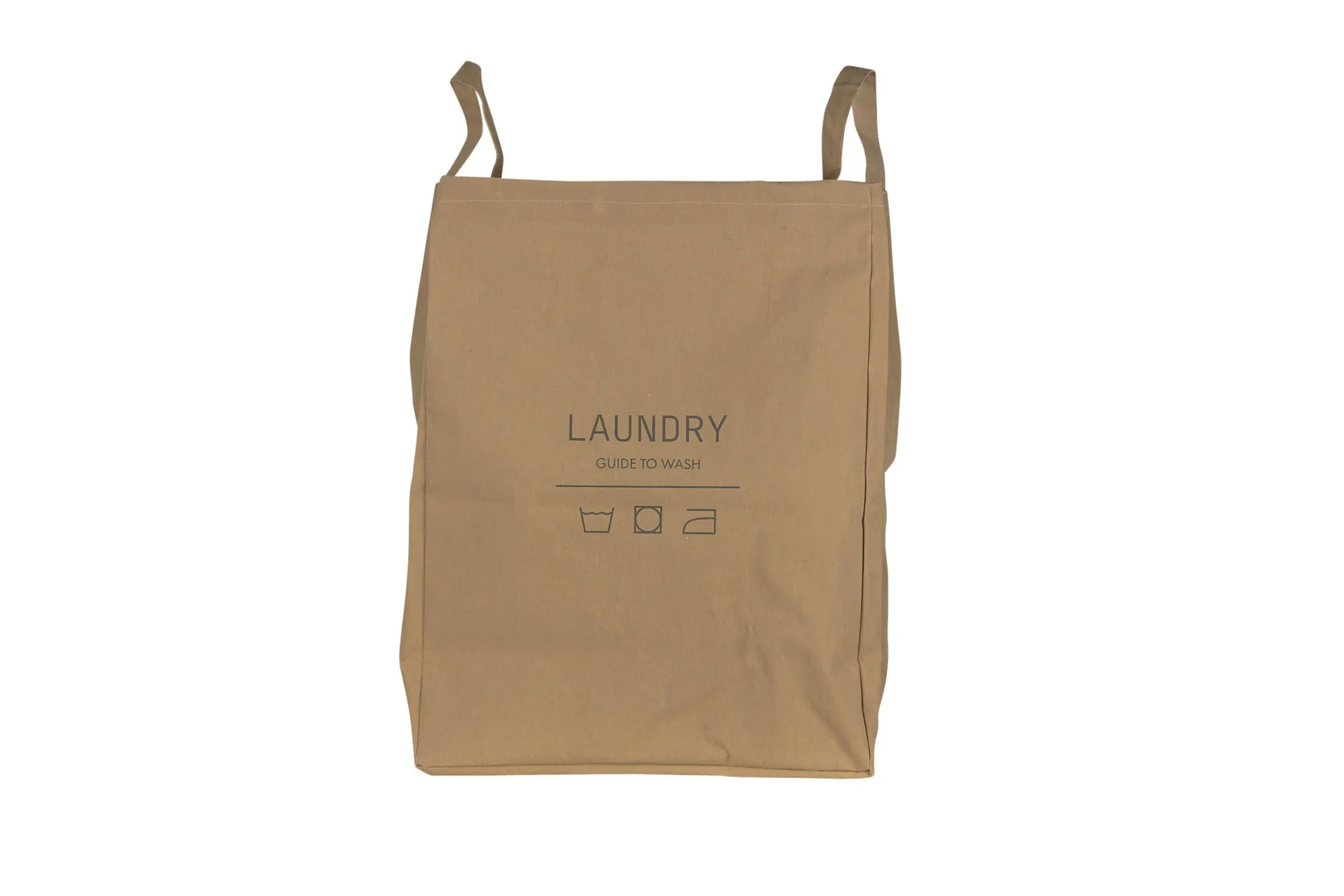 Laundry Tvättkorg – Mörkbeige