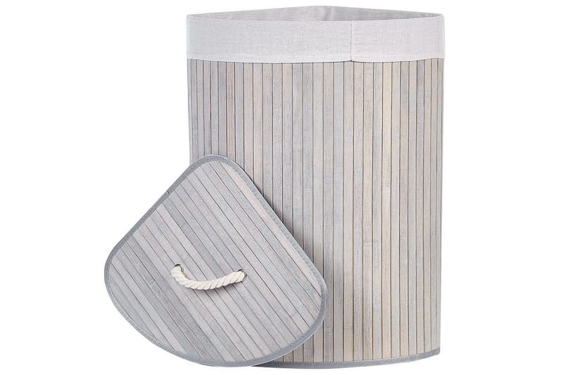 Tvättkorgar Matara Grå/vit - Grå/vit - Förvaring - Sko- & klädförvaring - Tvättkorgar