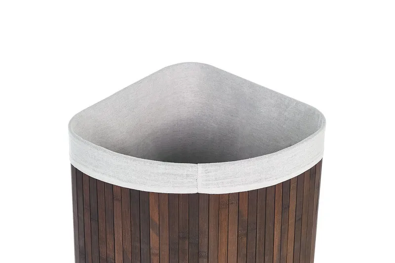 Tvättkorgar Matara Mörk trä/vit - Mörk trä/vit - Förvaring - Sko- & klädförvaring - Tvättkorgar