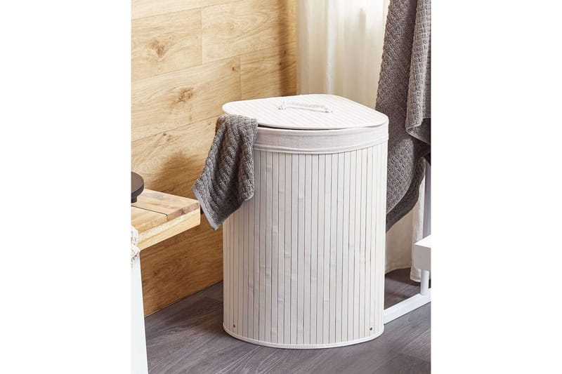Tvättkorgar Matara Vit - Vit - Förvaring - Sko- & klädförvaring - Tvättkorgar