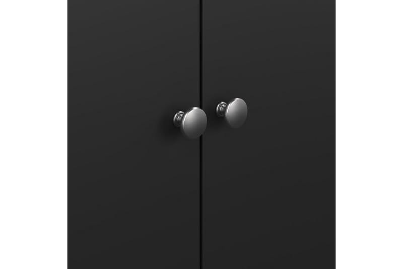 Vallvidera Garderob 102,3x199 cm - Svart - Förvaring - Sko- & klädförvaring - Garderober & garderobssystem