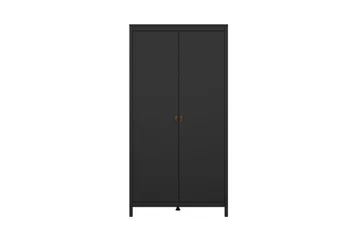 Vallvidera Garderob 102,3x199 cm - Svart - Förvaring - Sko- & klädförvaring - Garderober & garderobssystem