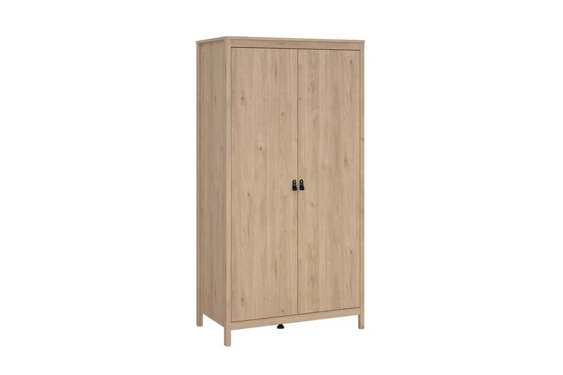 Vallvidera Garderob 102x199 cm - Ljusbrun - Förvaring - Sko- & klädförvaring - Garderober & garderobssystem