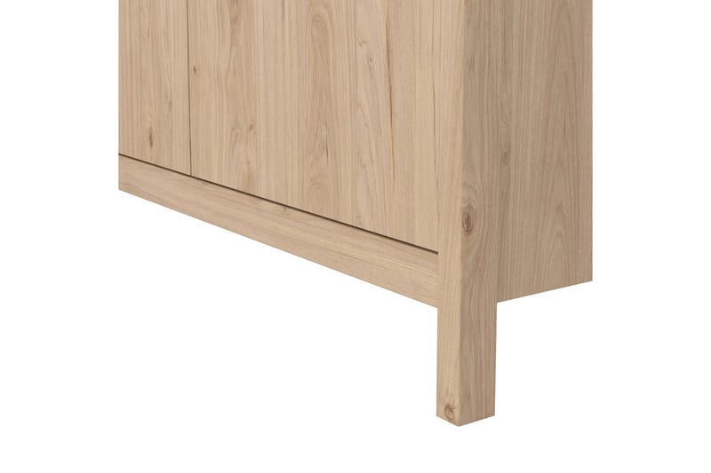 Vallvidera Garderob 102x199 cm - Ljusbrun - Förvaring - Sko- & klädförvaring - Garderober & garderobssystem
