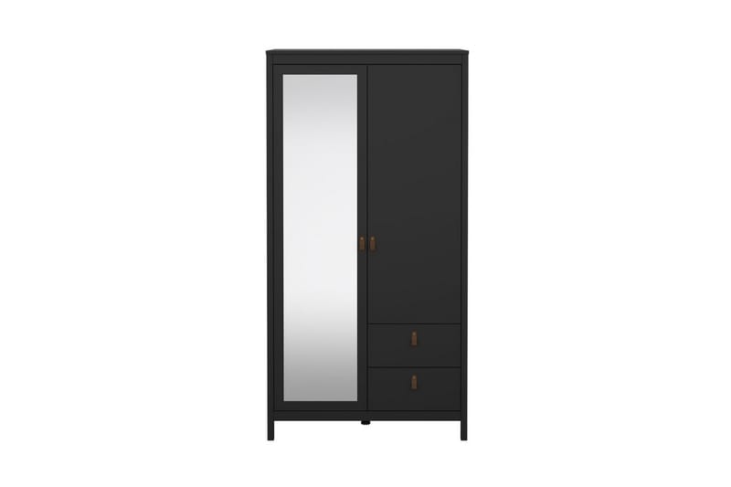 Vallvidera Garderob 102x199 cm - Svart - Förvaring - Sko- & klädförvaring - Garderober & garderobssystem