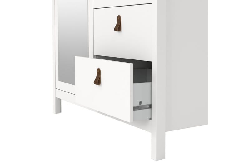 Vallvidera Garderob 102x199 cm - Vit - Förvaring - Sko- & klädförvaring - Garderober & garderobssystem