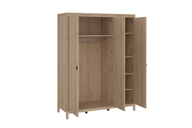 Vallvidera Garderob 150x199 cm - Natur - Förvaring - Sko- & klädförvaring - Garderober & garderobssystem