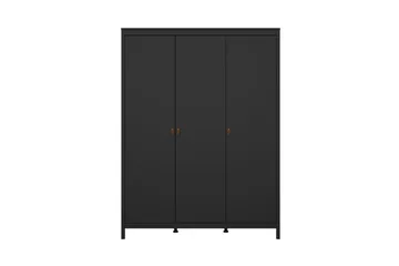 Vallvidera Garderob 150x199 cm - Svart - Förvaring - Sko- & klädförvaring - Garderober & garderobssystem