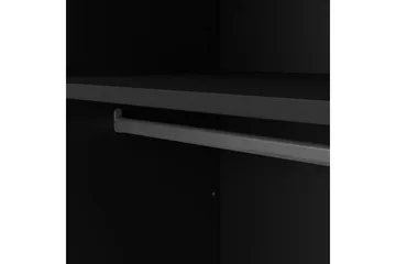 Vallvidera Garderob 150x199 cm - Svart - Förvaring - Sko- & klädförvaring - Garderober & garderobssystem