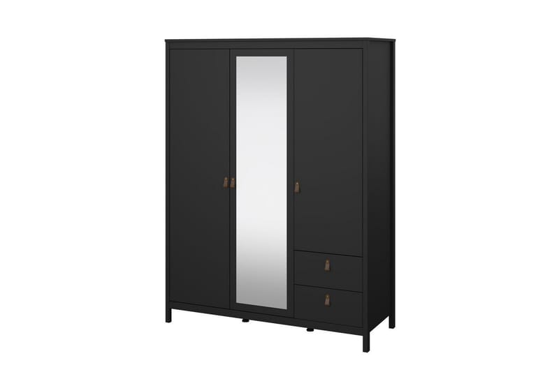 Vallvidera Garderob 150x199 cm - Svart - Förvaring - Sko- & klädförvaring - Garderober & garderobssystem