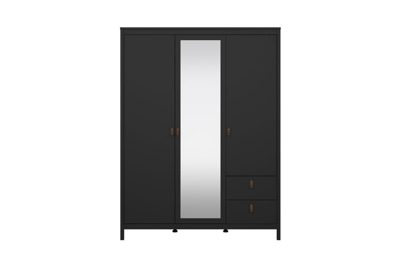 Vallvidera Garderob 150x199 cm - Svart - Förvaring - Sko- & klädförvaring - Garderober & garderobssystem