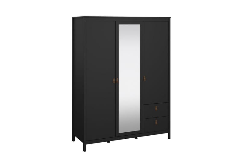 Vallvidera Garderob 150x199 cm - Svart - Förvaring - Sko- & klädförvaring - Garderober & garderobssystem