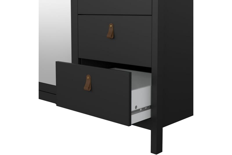 Vallvidera Garderob 150x199 cm - Svart - Förvaring - Sko- & klädförvaring - Garderober & garderobssystem