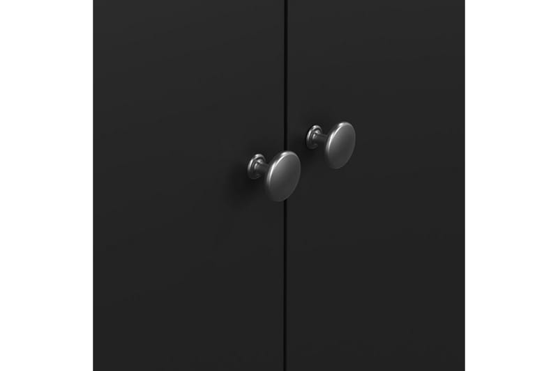 Vallvidera Garderob 150x199 cm - Svart - Förvaring - Sko- & klädförvaring - Garderober & garderobssystem