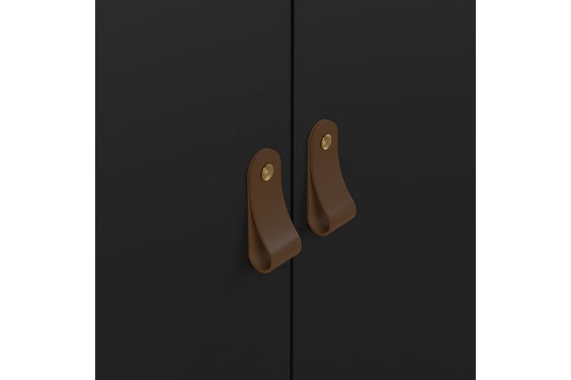 Vallvidera Garderob 150x199 cm - Svart - Förvaring - Sko- & klädförvaring - Garderober & garderobssystem