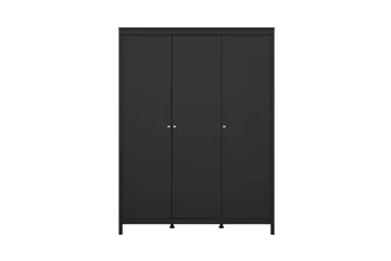 Vallvidera Garderob 150x199 cm - Svart - Förvaring - Sko- & klädförvaring - Garderober & garderobssystem