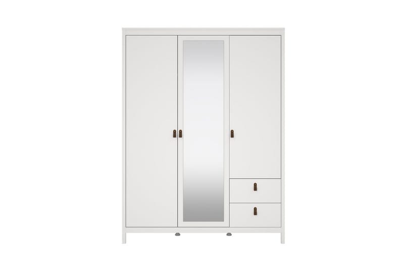 Vallvidera Garderob 150x199 cm - Vit - Förvaring - Sko- & klädförvaring - Garderober & garderobssystem